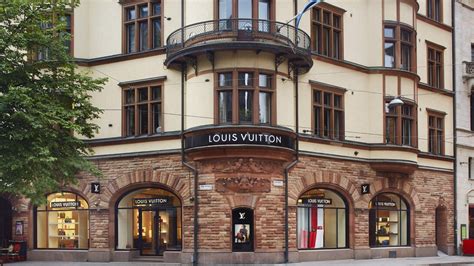 Louis Vuitton Stockholm Store in Stockholm, Sweden.